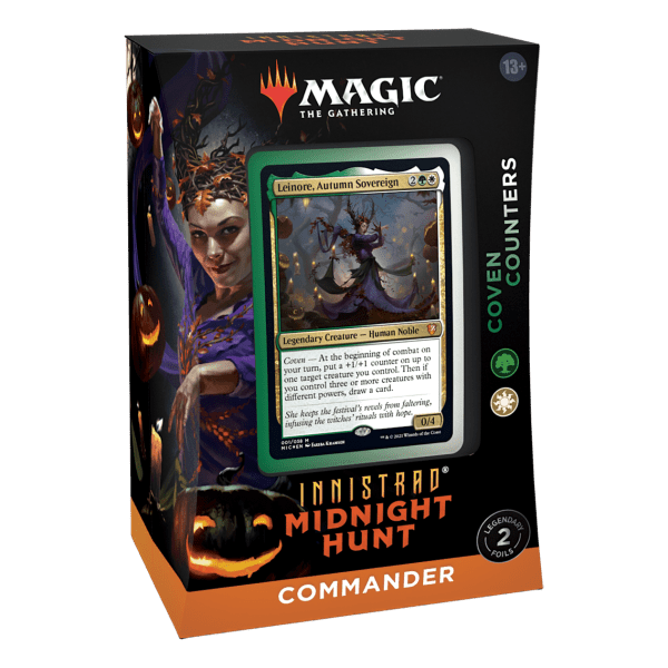 Innistrad: Midnight Hunt Commander Deck Coven Counters 