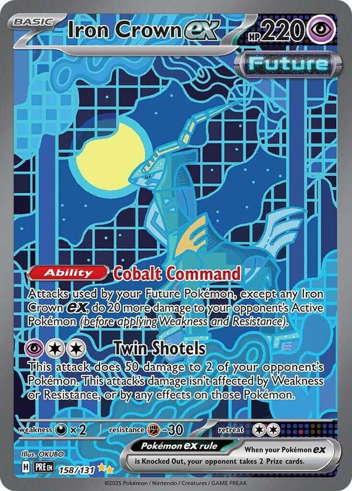 Iron Crown ex (158/131) [Scarlet & Violet: Prismatic Evolutions] 