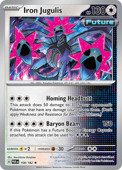 Iron Jugulis (158/182) [Scarlet & Violet: Paradox Rift] 