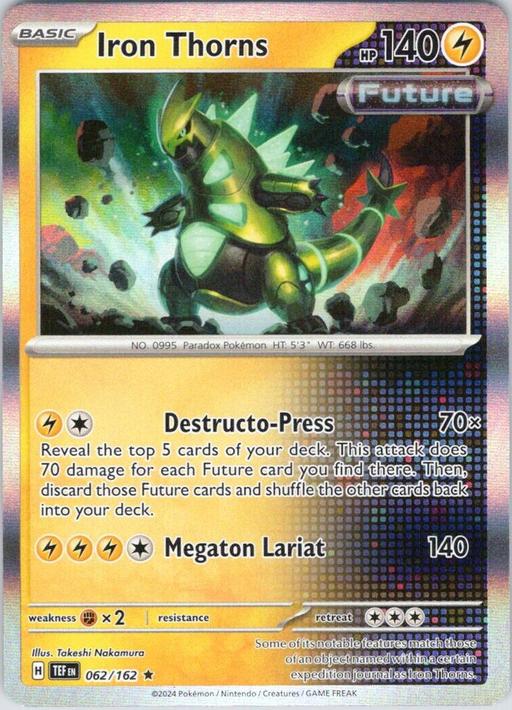 Iron Thorns (062/162) [Scarlet & Violet: Temporal Forces] 