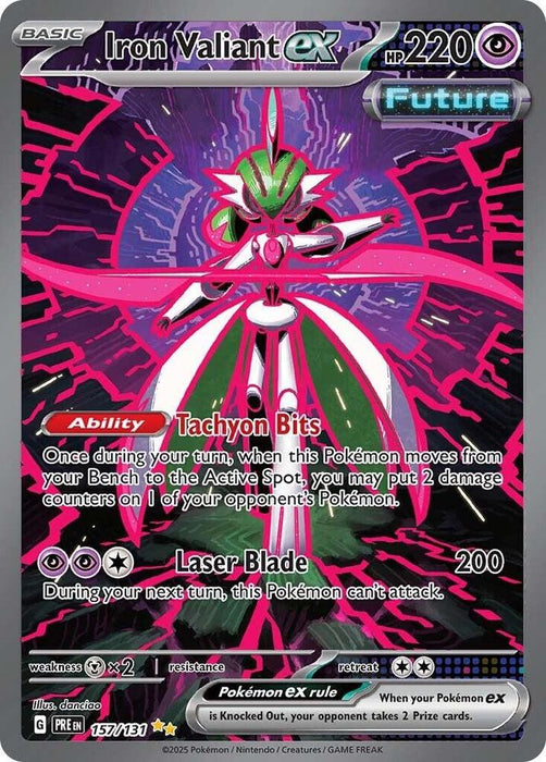 Iron Valiant ex (157/131) [Scarlet & Violet: Prismatic Evolutions] 