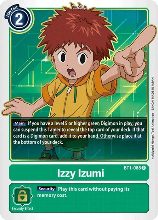 Izzy Izumi (#BT1-088 R) (Release Special Booster 1.0) Near Mint 