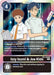 Izzy Izumi & Joe Kido (#BT6-090 R) (Double Diamond) Near Mint Foil 