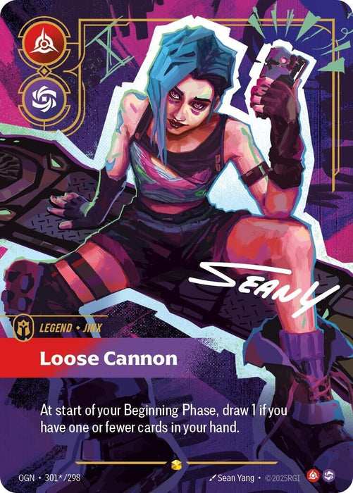 Jinx - Loose Cannon (Alternate Art) (301*/298) 