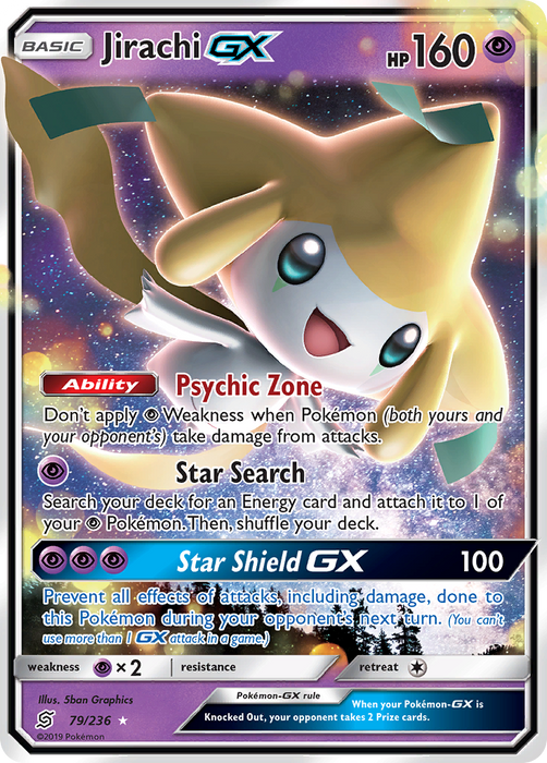 Jirachi GX (79/236) [Sun & Moon: Unified Minds] 