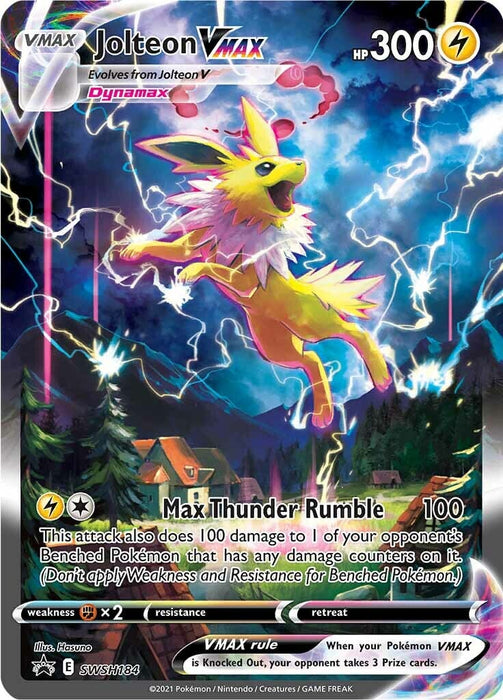Jolteon VMAX (SWSH184) [Sword & Shield: Black Star Promos] 