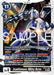 Justimon: Blitz Arm (#BT23-059 R) (Hackers' Slumber) Near Mint Foil 