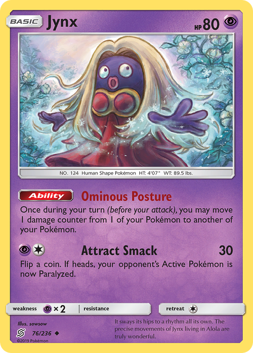 Jynx (76/236) [Sun & Moon: Unified Minds] 