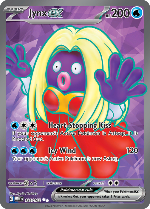 Jynx ex (191/165) [Scarlet & Violet: 151] 