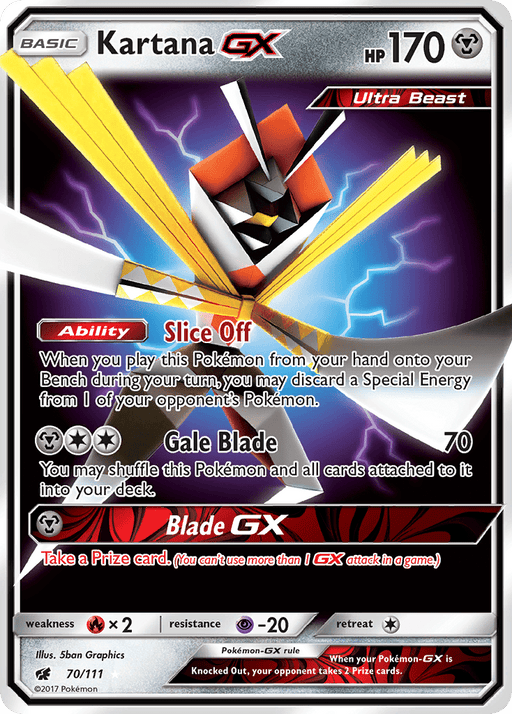 Kartana GX [SM - Crimson Invasion] 