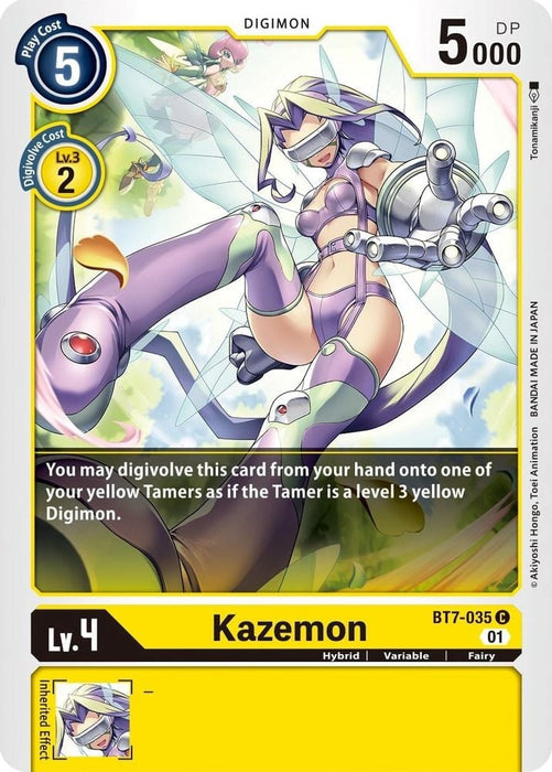 Kazemon (#BT7-035 C) (Next Adventure) Near Mint 