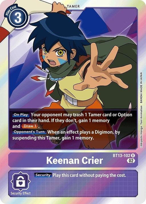 Keenan Crier (BT13-102 R) 