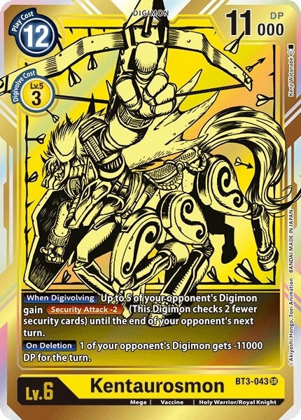 Kentaurosmon (Alternate Art) (BT3-043 SR) 