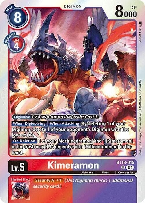Kimeramon - BT18-015 (BT18-015 R) 