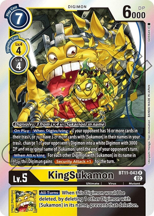KingSukamon (BT11-043 R) 