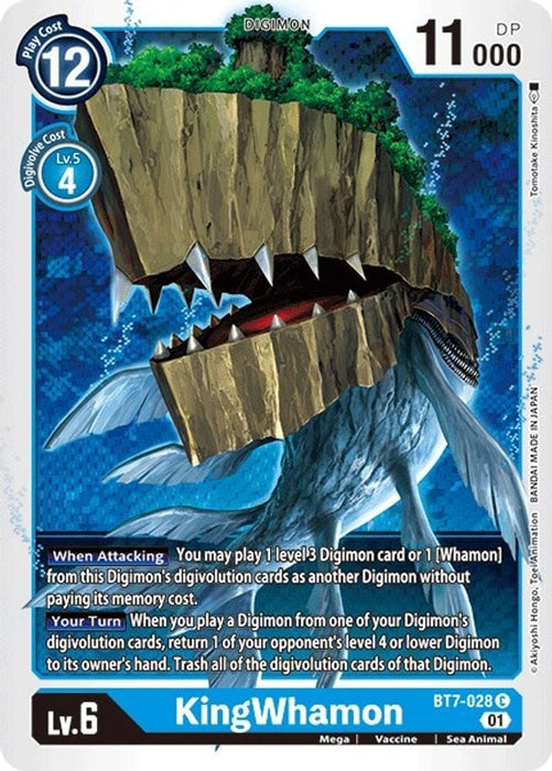 KingWhamon (#BT7-028 C) (Next Adventure) Near Mint 