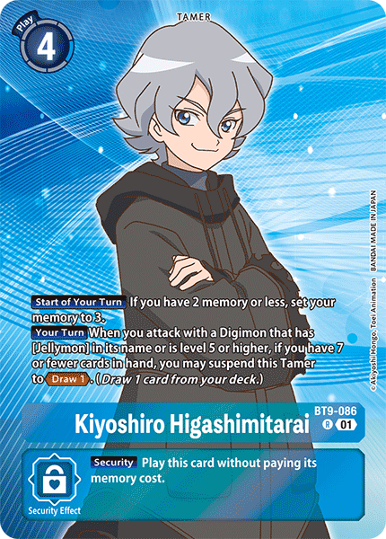 Kiyoshiro Higashimitarai (Double Pack Set 02) (BT9-086 R) 