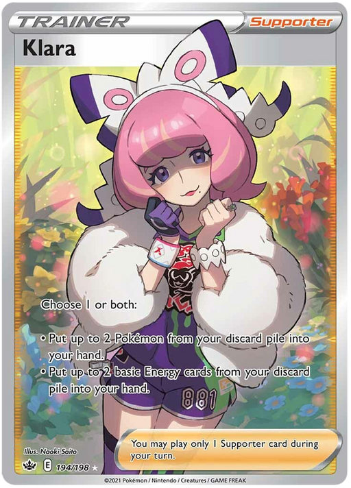 Klara (194/198) [Sword & Shield: Chilling Reign] 