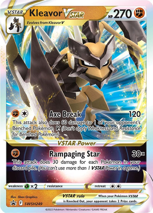 Kleavor VSTAR (SWSH249) [Sword & Shield: Black Star Promos] 
