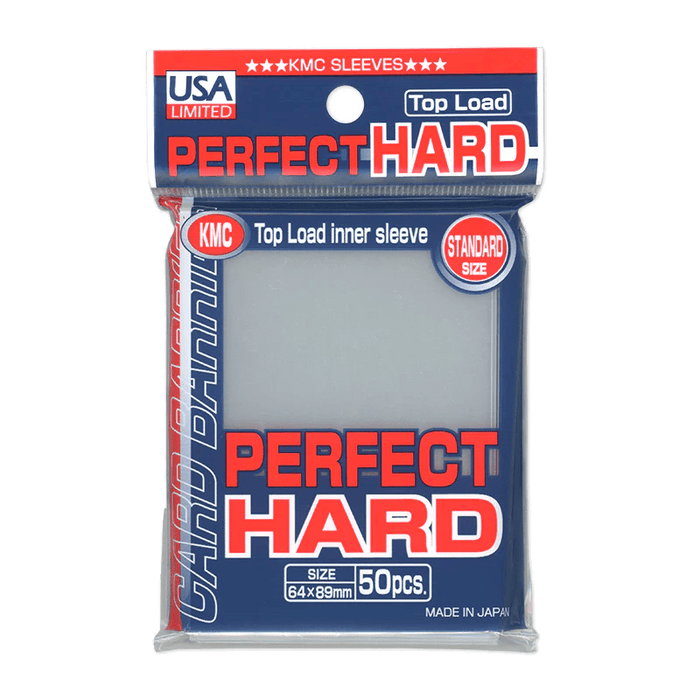 KMC Top Load Perfect Hard Sleeves - Standard Size (50) 