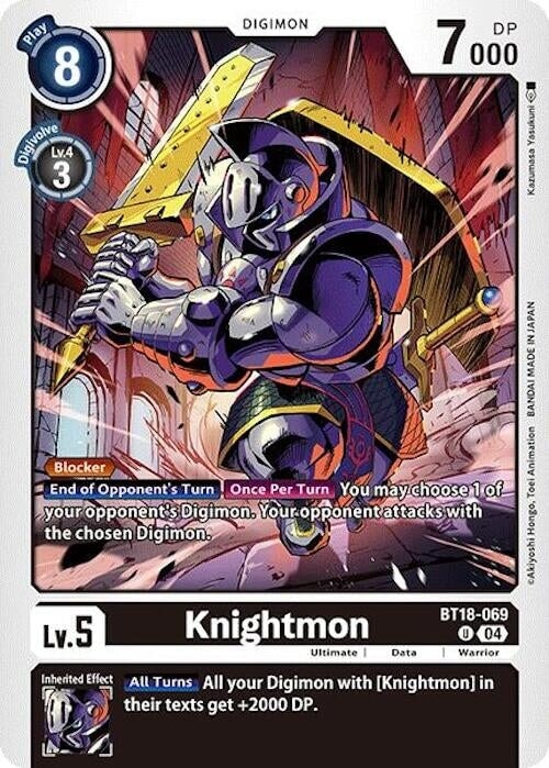 Knightmon (BT18-069 U) 