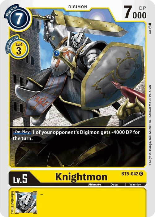 Knightmon (#BT5-042 C) (Battle of Omni) Near Mint 