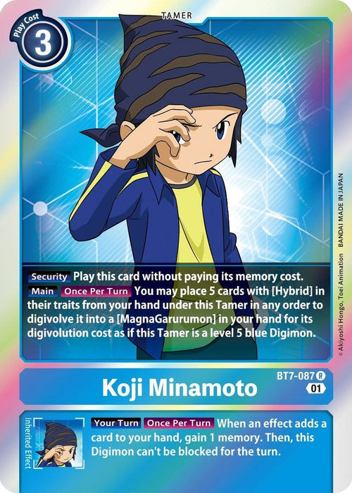 Koji Minamoto (BT7-087 R) 
