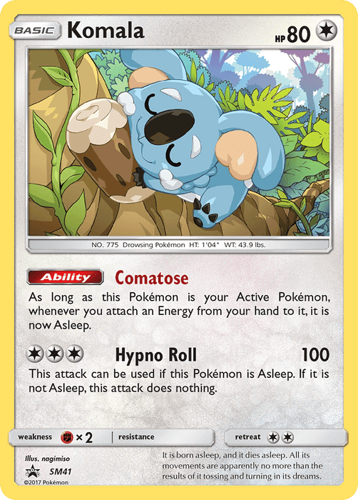Komala (SM41) [Sun & Moon: Black Star Promos] 