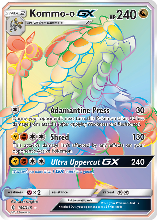 Kommo-o GX (Secret) [SM - Guardians Rising] 