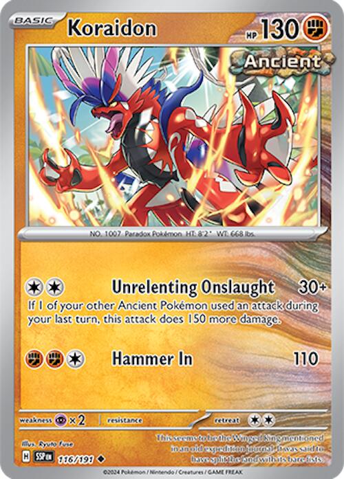 Koraidon (116/191) [Scarlet & Violet: Surging Sparks] 