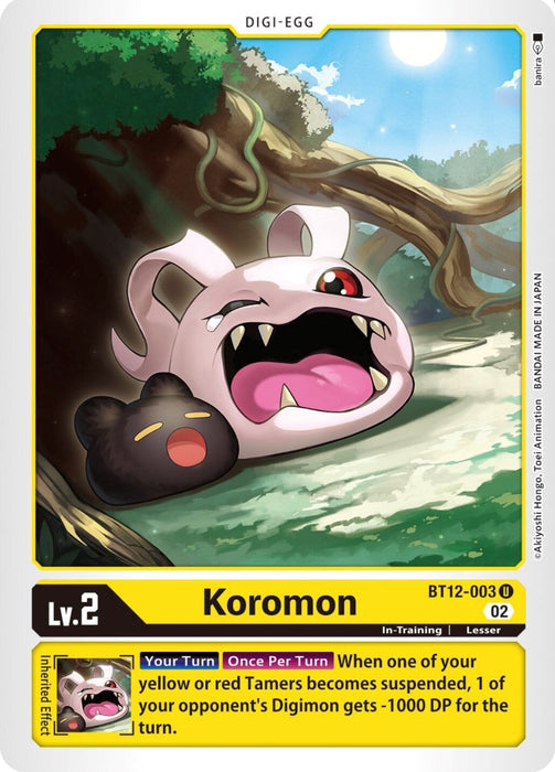 Koromon (BT12-003 U) 
