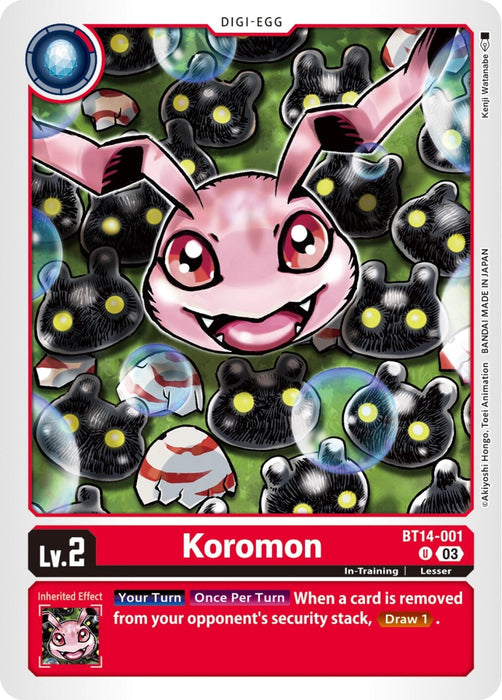 Koromon (BT14-001 U) 