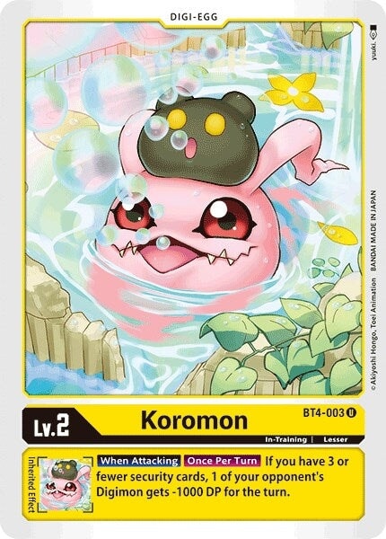 Koromon (BT4-003 U) 