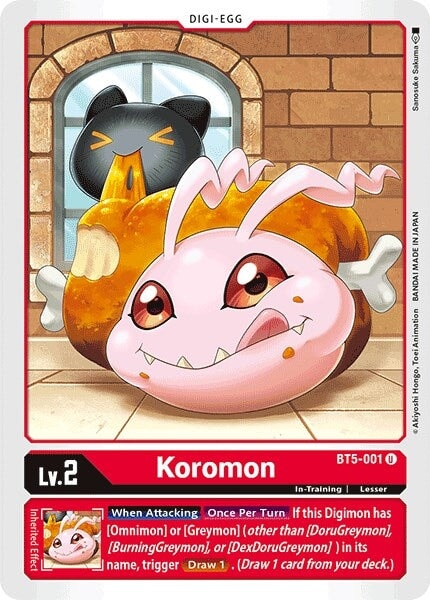Koromon (BT5-001 U) 