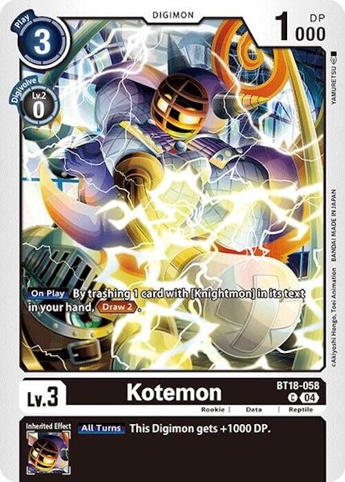 Kotemon (BT18-058 C) 