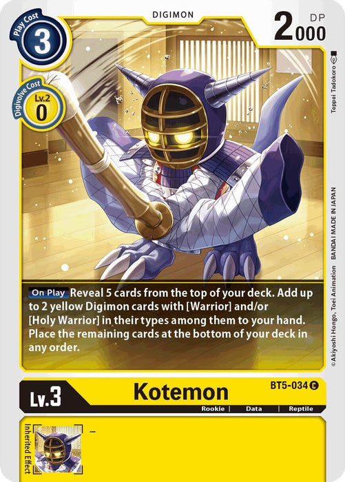 Kotemon (BT5-034 C) 