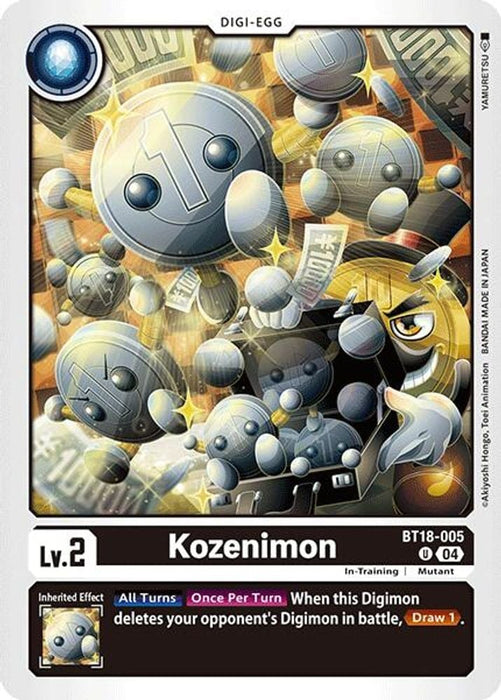Kozenimon (#BT18-005 U) (Release Special Booster 2.0) Near Mint 