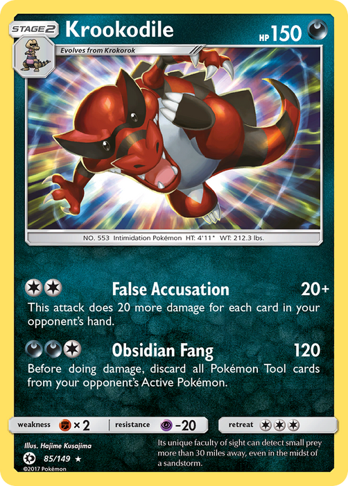 Krookodile [SM Base Set] 