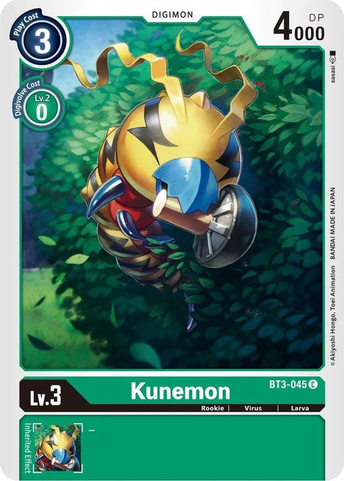 Kunemon (#BT3-045 C) (Release Special Booster 1.5) Near Mint 