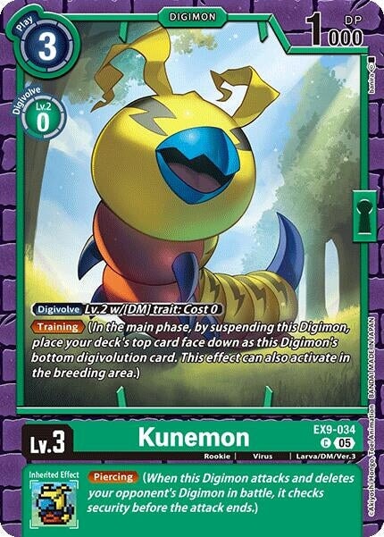 Kunemon (EX9-034 C) 
