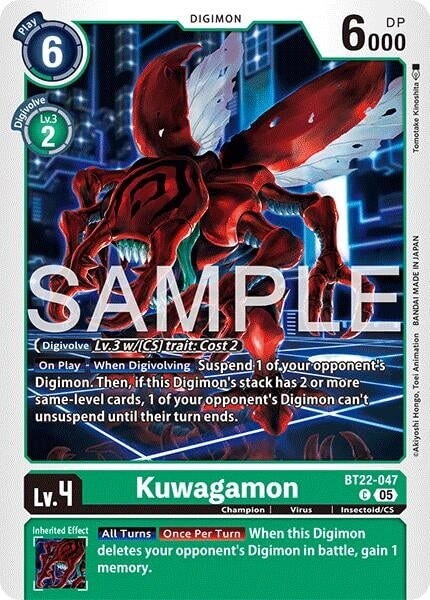 Kuwagamon (BT22-047 C) 