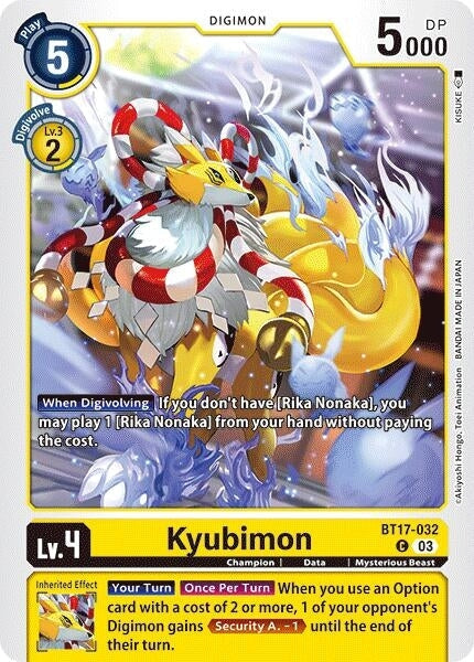 Kyubimon (BT17-032 C) 