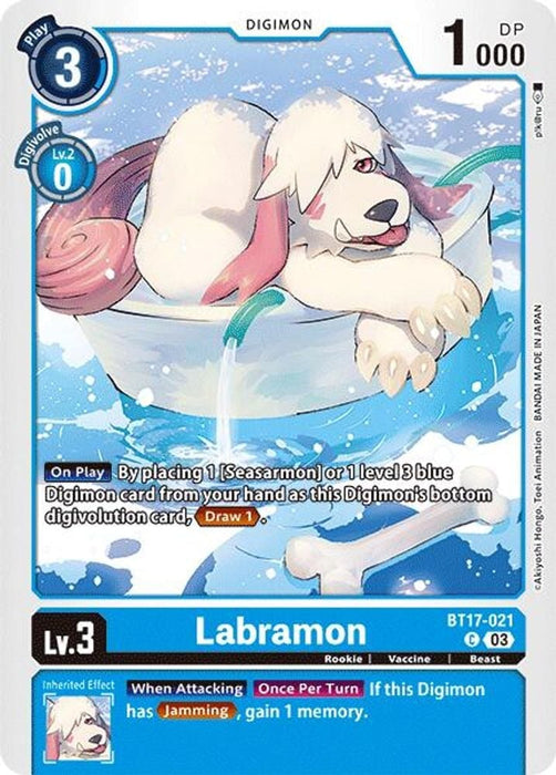 Labramon (#BT17-021 C) (Secret Crisis) Near Mint 