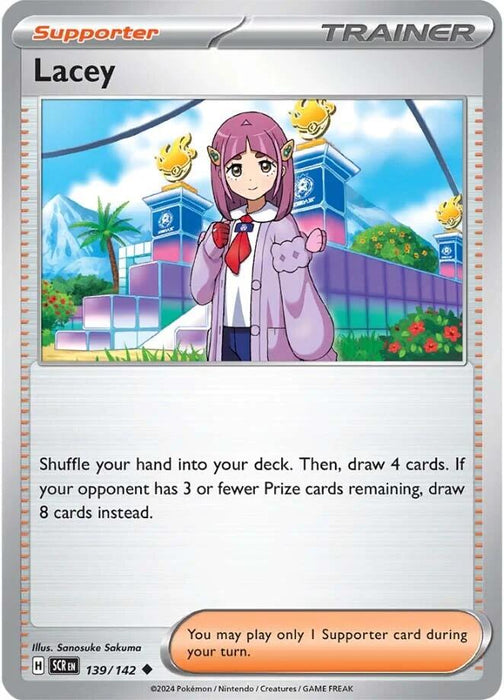 Lacey (139/142) [Scarlet & Violet: Stellar Crown] 