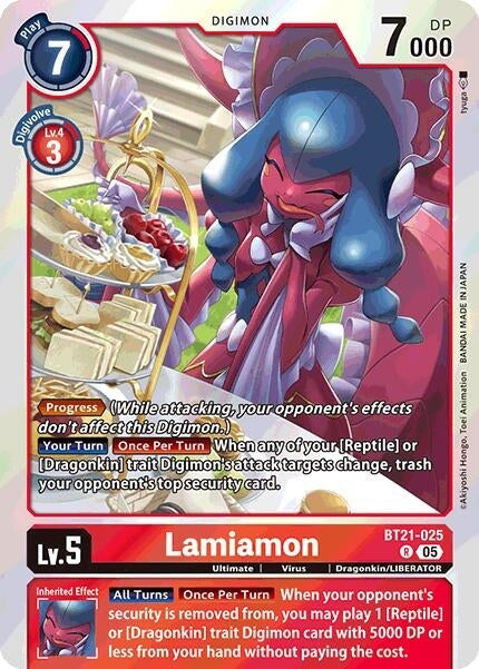 Lamiamon (BT21-025 R) 