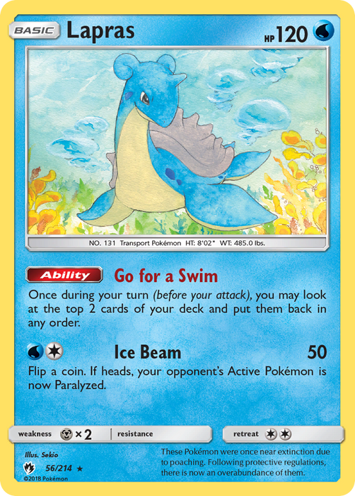 Lapras [SM - Lost Thunder] 