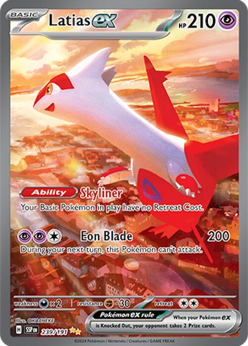 Latias ex (239/191) [Scarlet & Violet: Surging Sparks] 