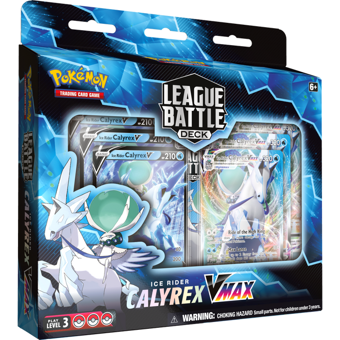 League Battle Deck - Ice Rider / Shadow Rider Calyrex VMAX Ice Rider Calyrex VMAX 