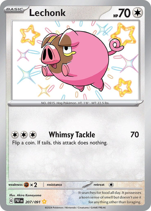 Lechonk (207/091) [Scarlet & Violet: Paldean Fates] 