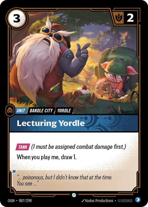 Lecturing Yordle (087/298) 